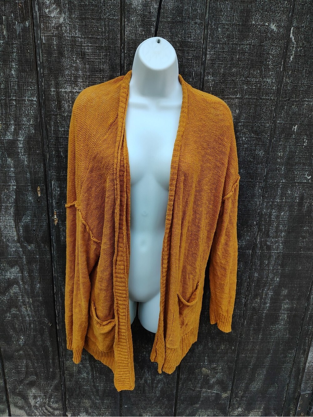 A.n.a. Mustard Cardigan